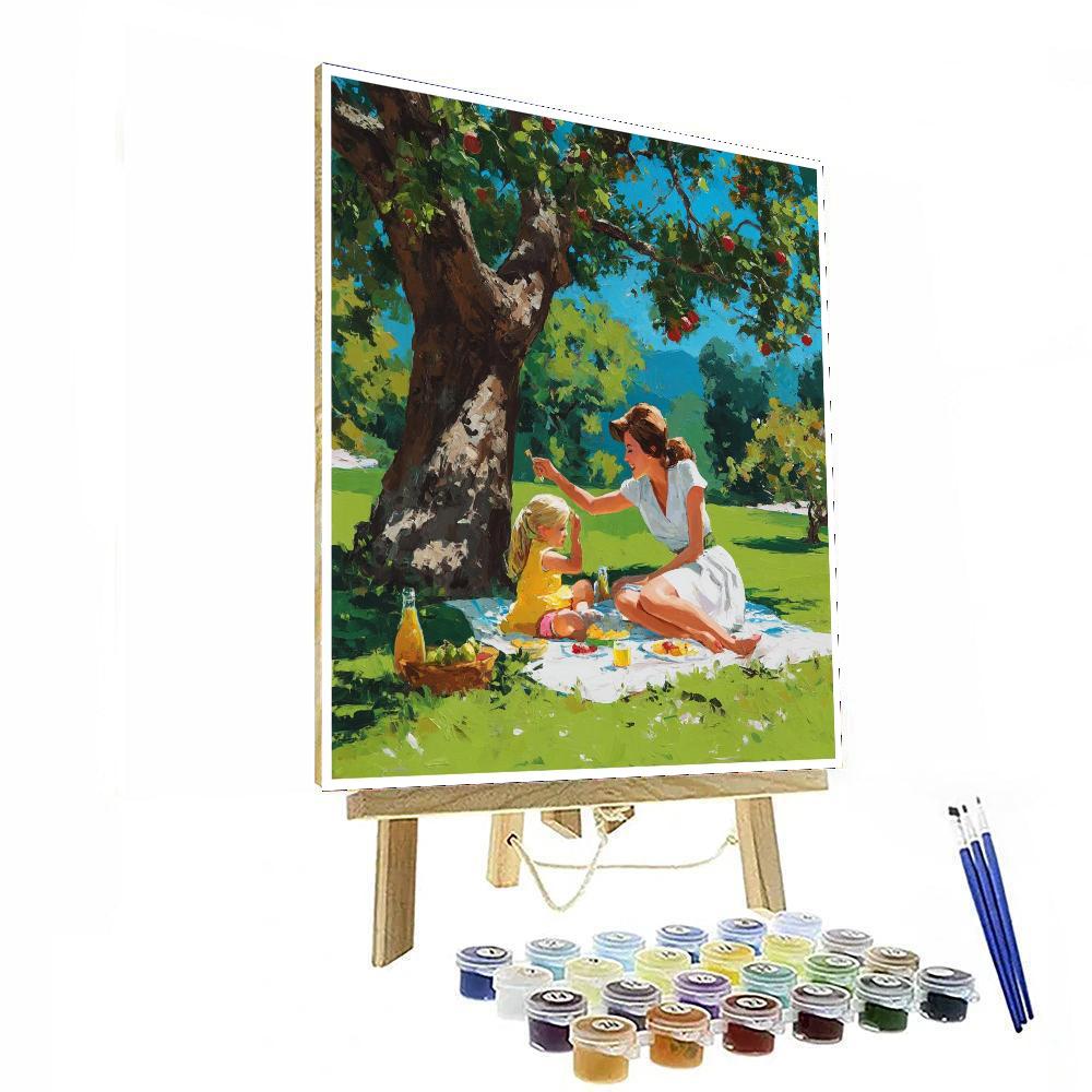 Picnic Under The Trees Paint By Numbers Kits