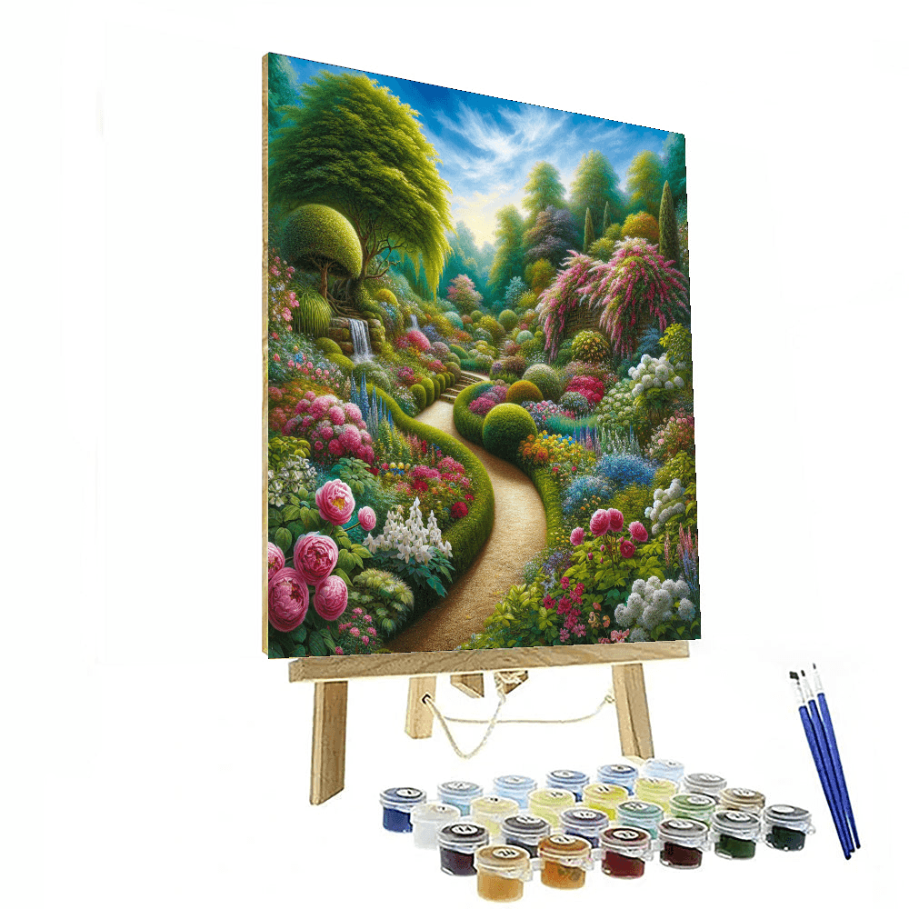Serene Garden Pathway - DIY Painting By Numbers Kit – Artistry Rack