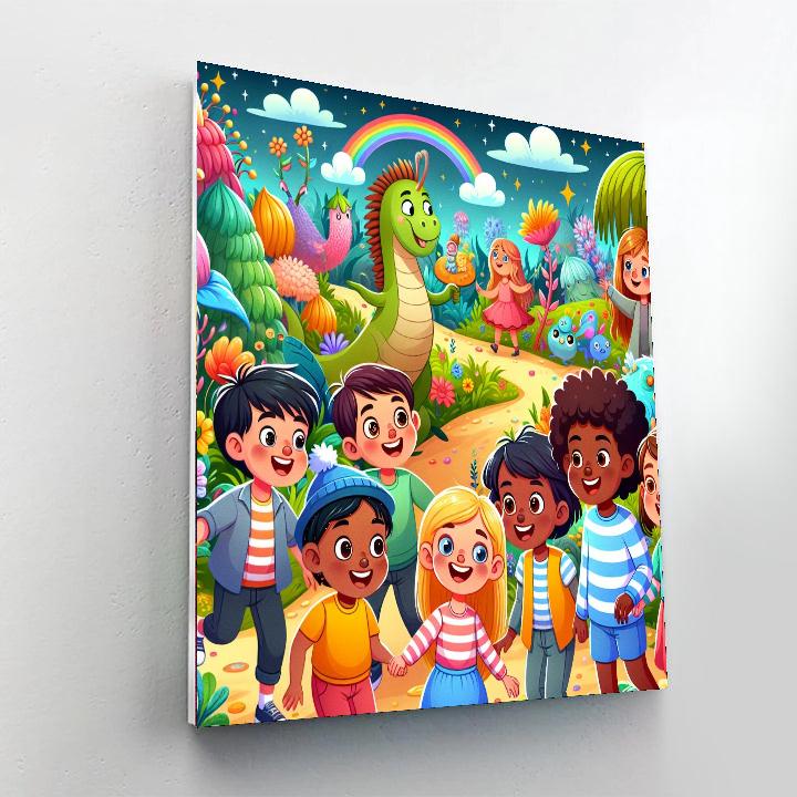 Wonderland Of Dreams Painting Number Kit