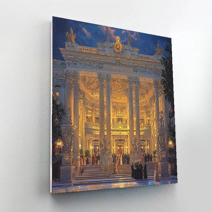 The Bolshoi Theatre - Moscow Paint By Number