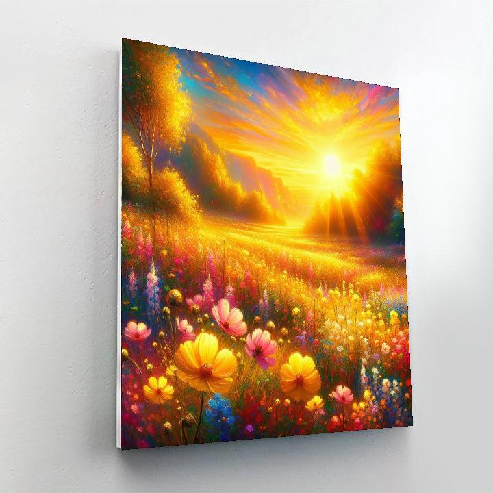 Meadow Morning Harmony Paint By Numbers