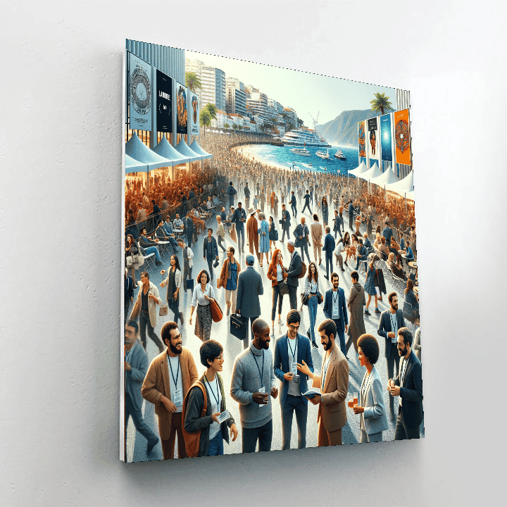 Busan International Film Festival - South Korea Paint By Numbers Art