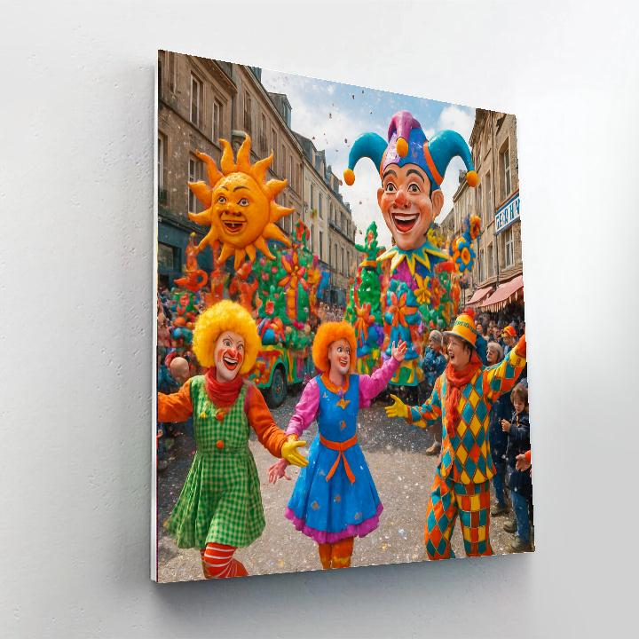 Carnaval De Granville - France Number Painting