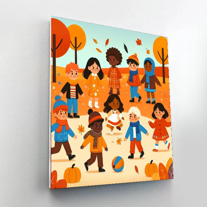 Autumn Adventure Numbered Painting Kits