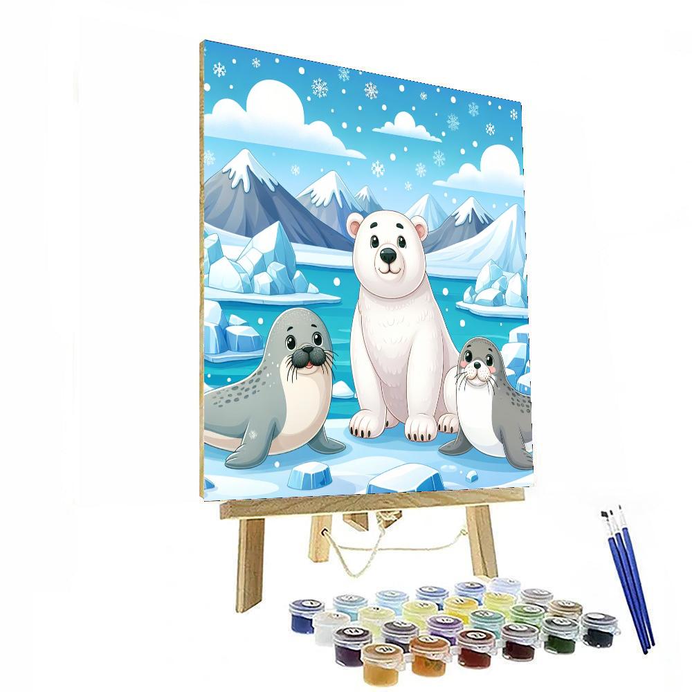 Exploring The Arctic Tundra Paint By Numbers Art
