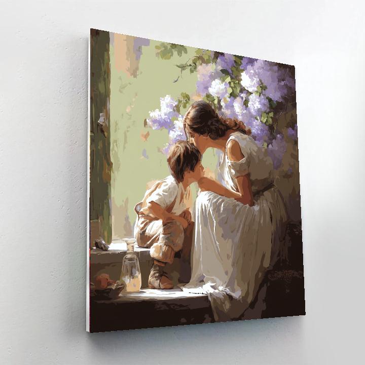 Mother’s Gentle Whisper Painting Number Kit