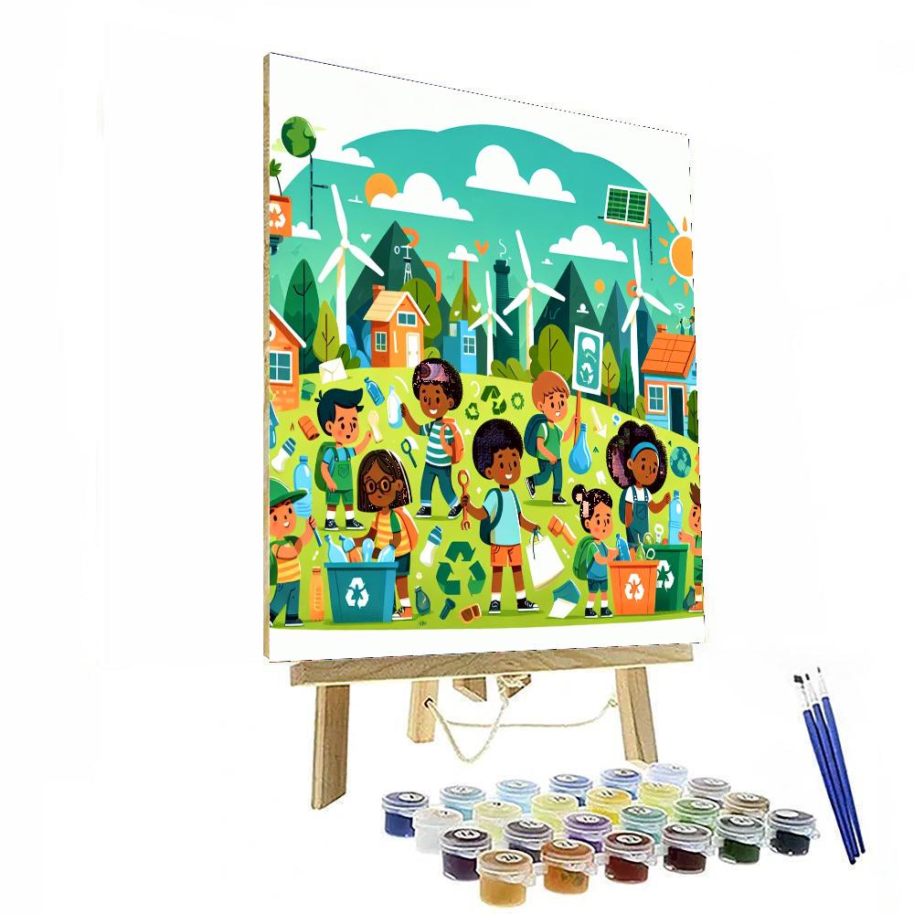 Eco Warrior Quest DIY Paint By Numbers