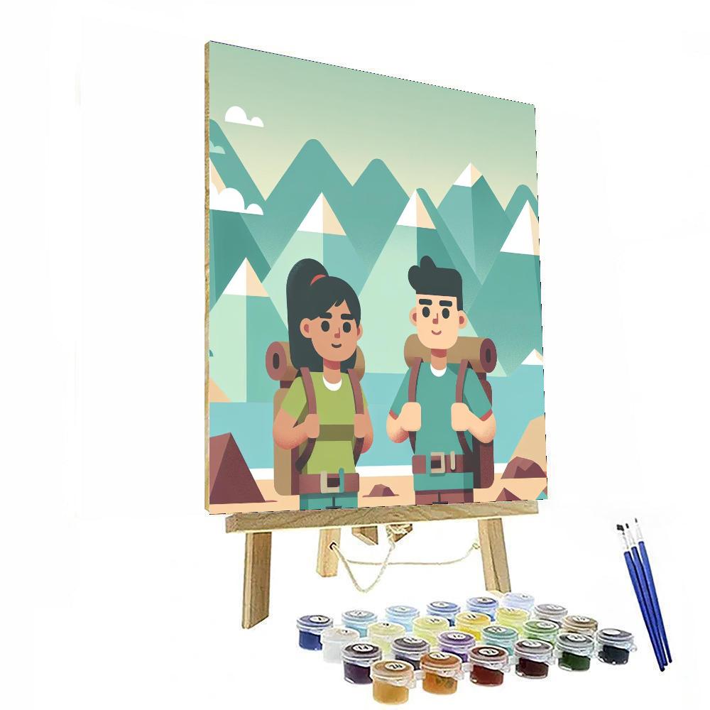 Rocky Mountain Trek Paint By Color