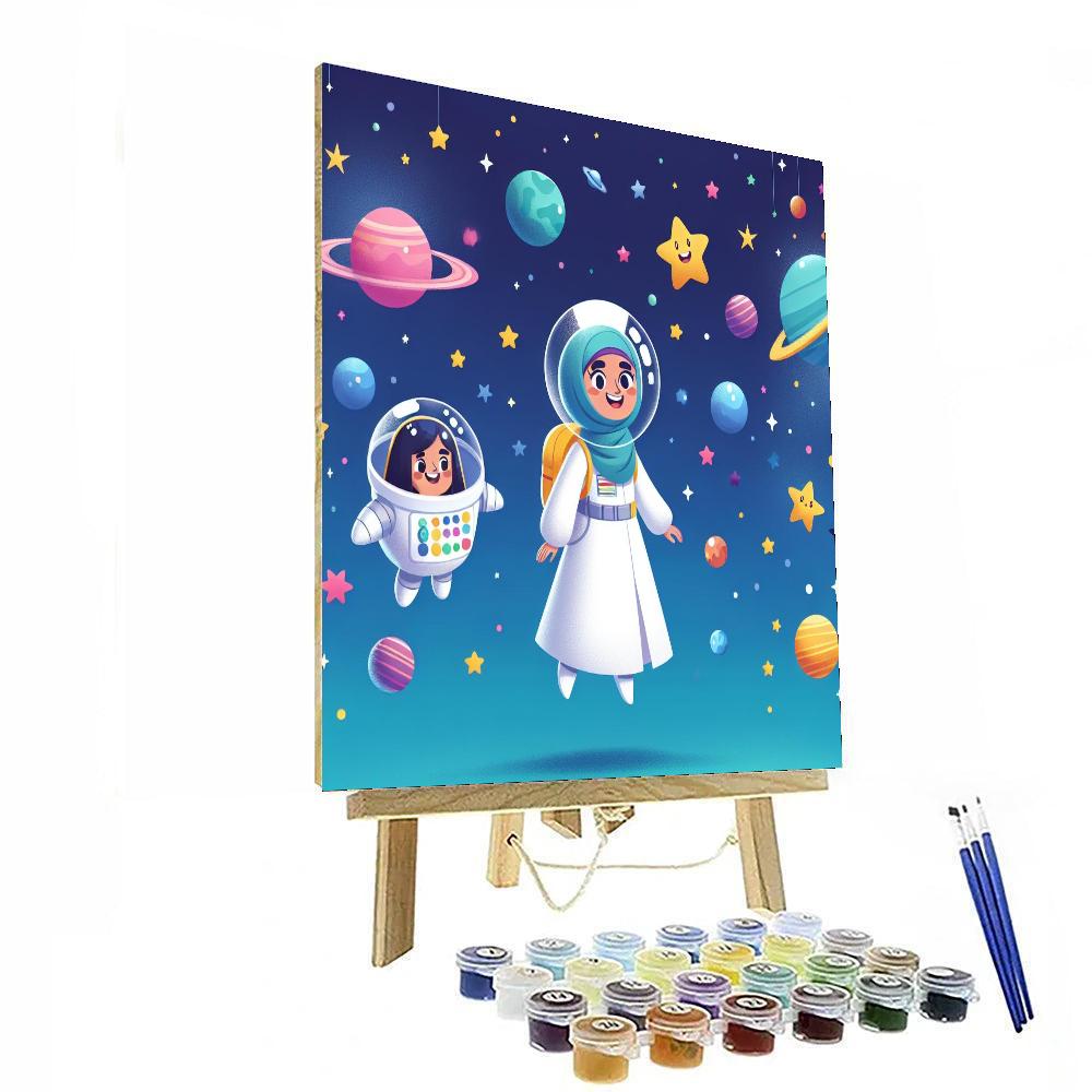 Creative Space Odyssey Paint By Numbers Art