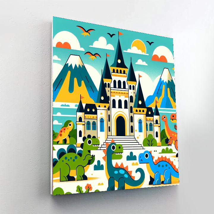Dino Kingdom Numbered Painting Kits