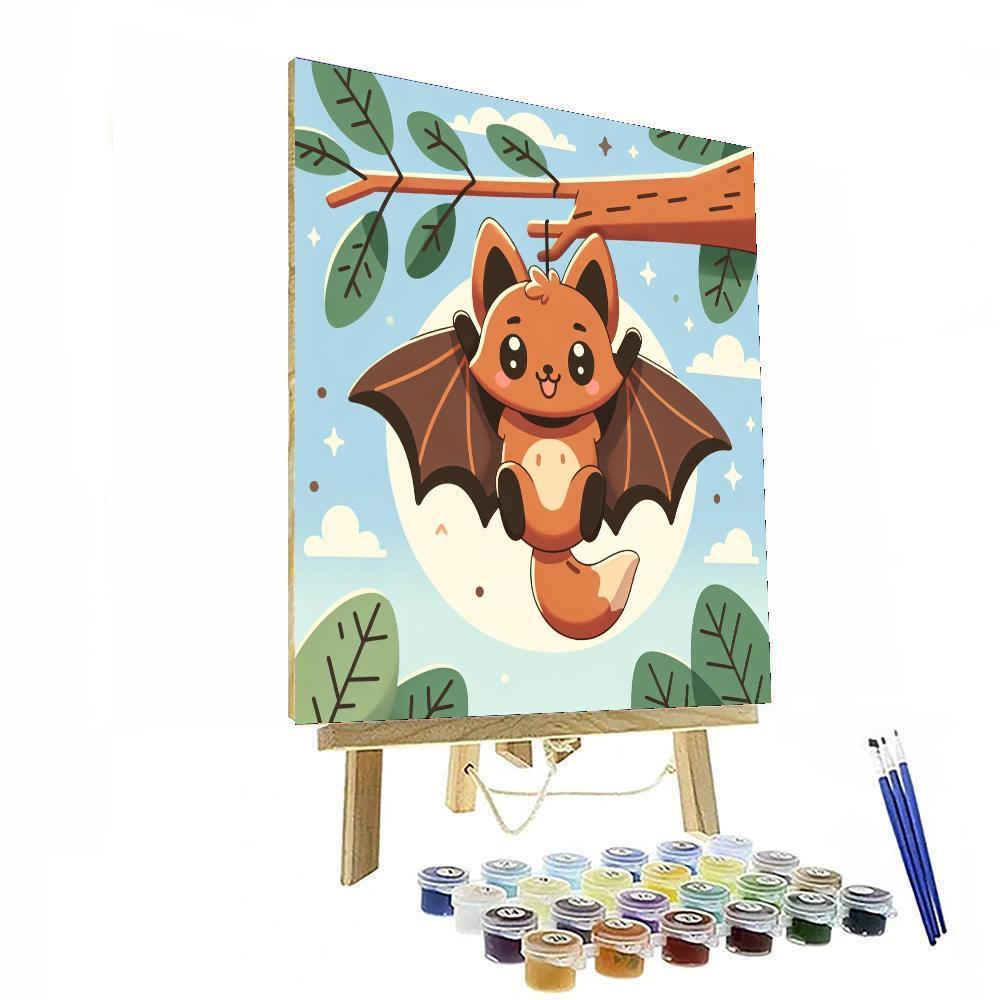 Flying Fox Family Paint By Numbers Art
