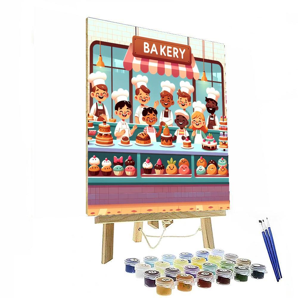 Sweet Bakery Dreams Paint By Numbers