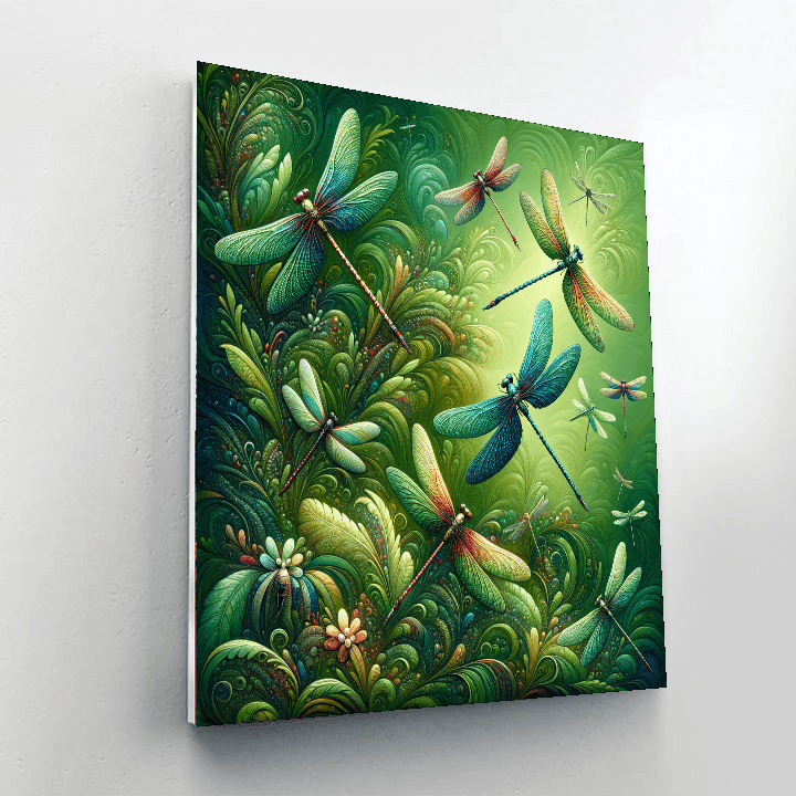 Dragonfly Dreams Paint By Color