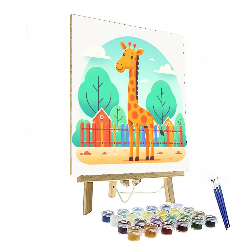 Zoo Friends Paint By Color