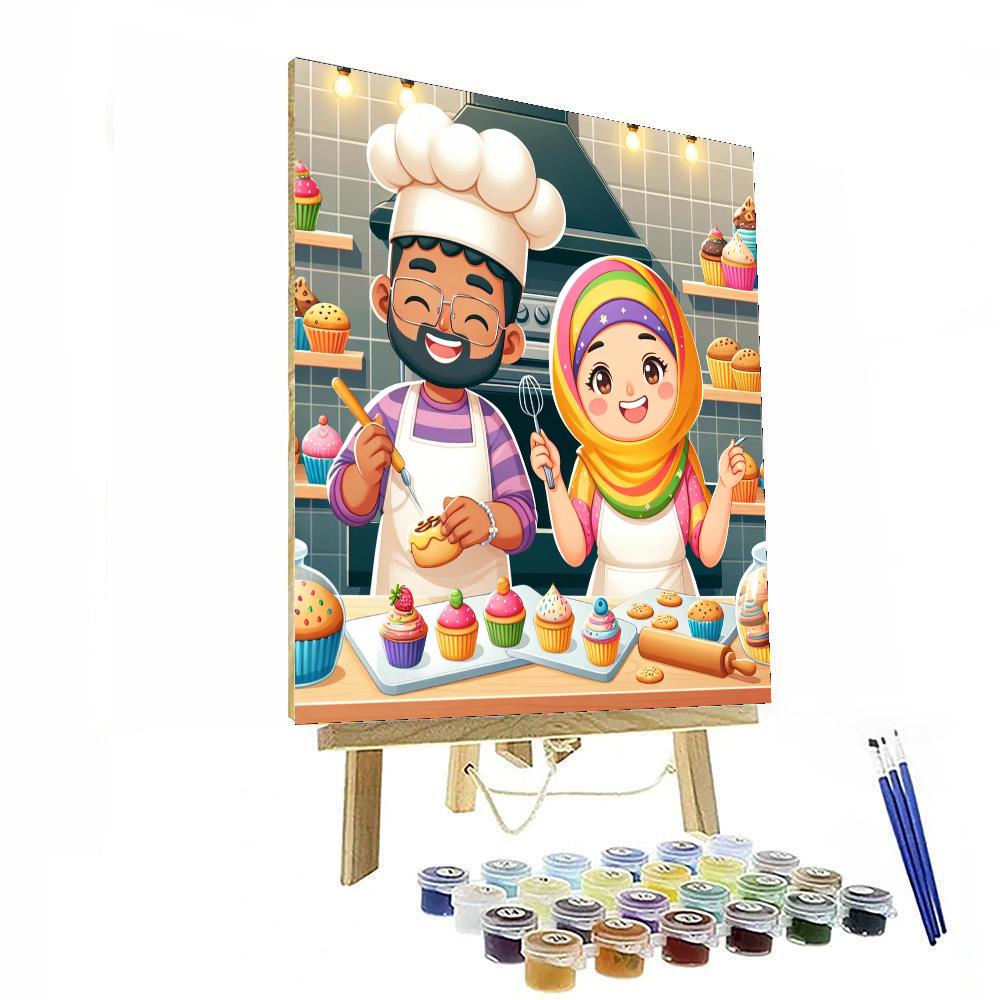 Charming Bakery Paint By Numbers Art