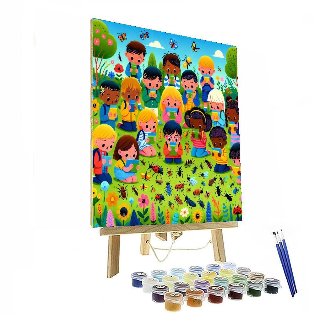 Insect Investigation Painting By Numbers Kit