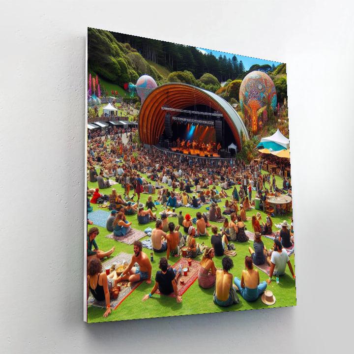 Womad Festival - New Zealand Paint By Numbers