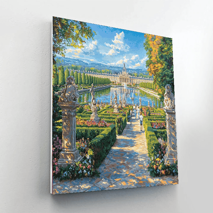 Palace Of Versailles Gardens Paint By Numbers