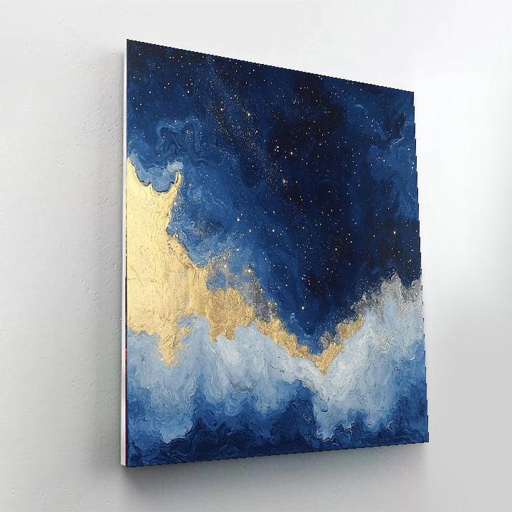 Paul Cézanne Inspired Celestial Splendor  Painting By Numbers Kit