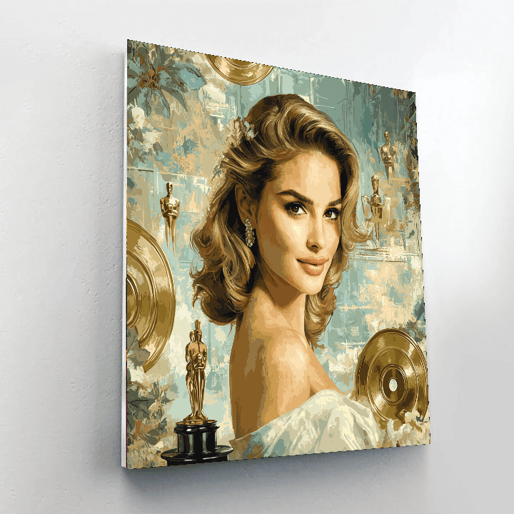 Natalie Portman: Dancing With The Stars Of Creativity Paint By Numbers