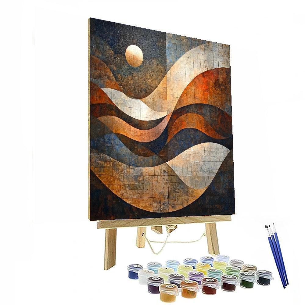 Max Ernst Inspired Mysterious Dreams  Paint By Numbers Art