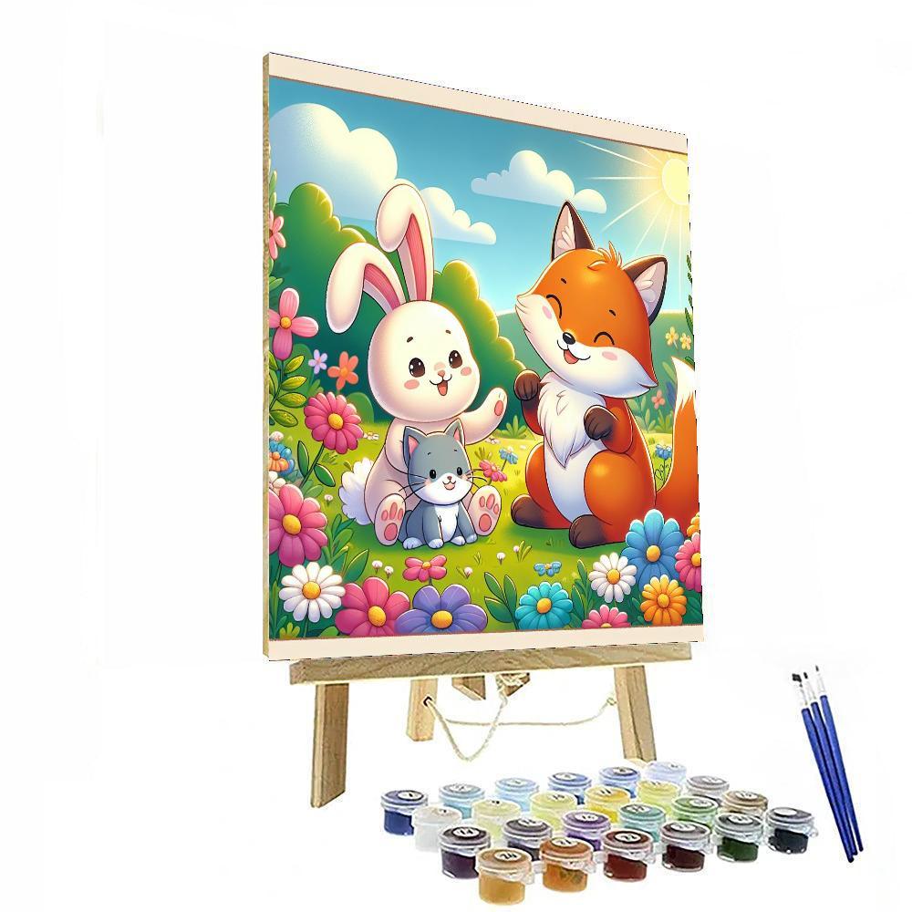 Charming Animals Paint By Numbers Kits