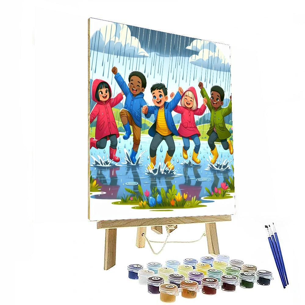 Playful Puddle Jumpers Paint By Color
