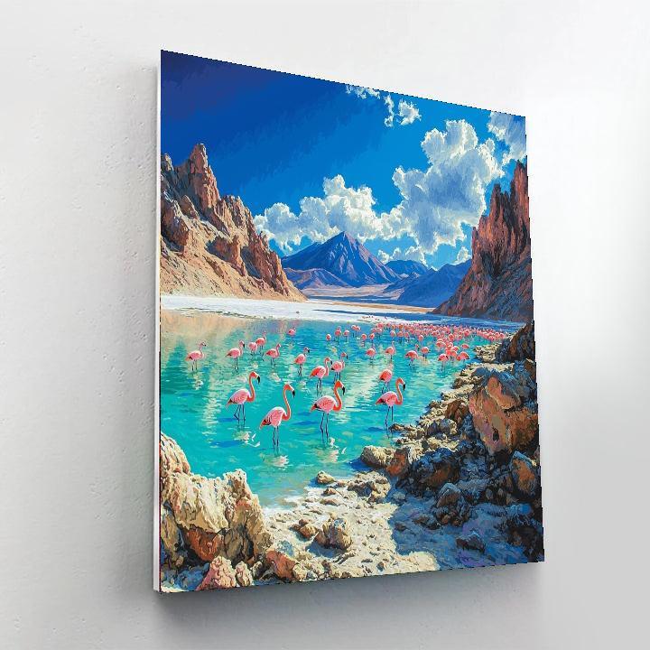 Salar De Tara - Chile Paint By Number