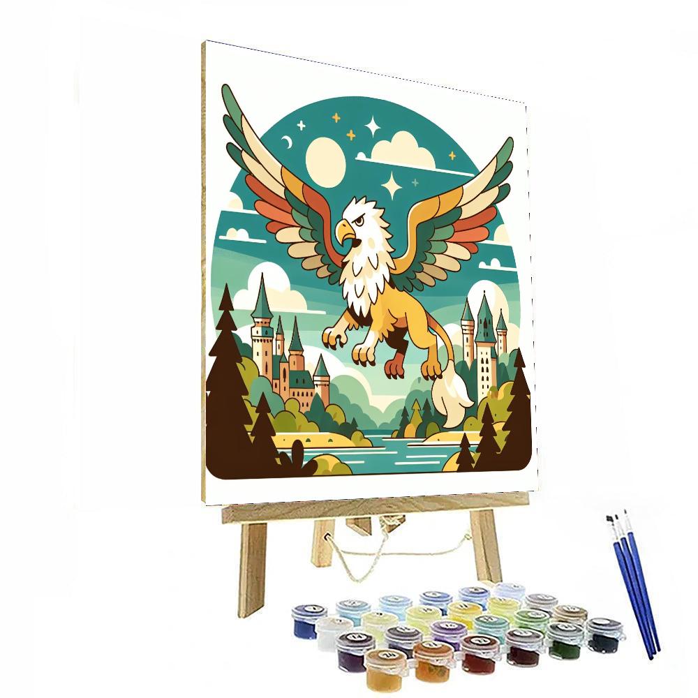 Mythical Beasts Journey Painting Number Kit