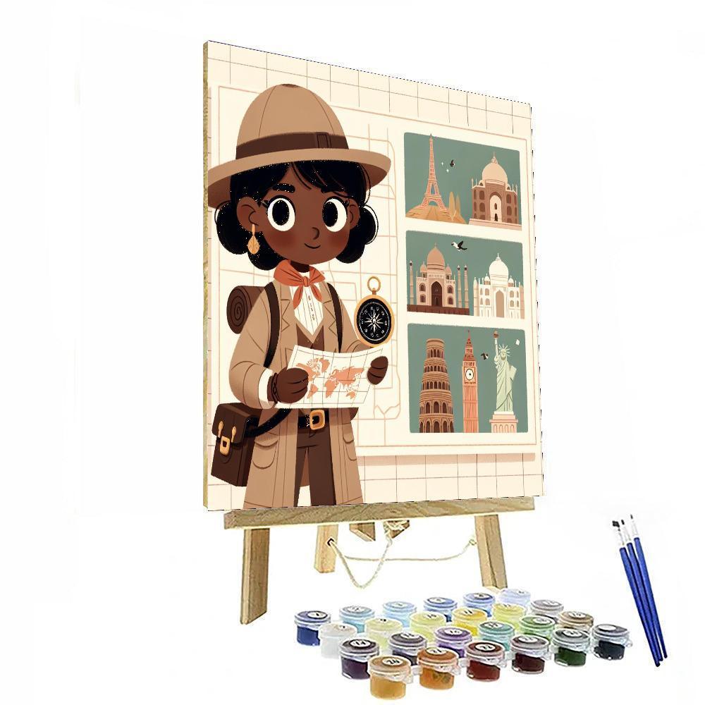 Explorer's Historic Odyssey Paint By Numbers Kits