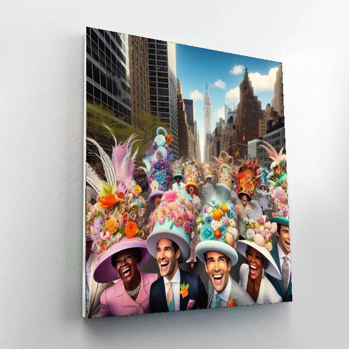 Easter Parade And Bonnet Festival - Usa Paint By Numbers