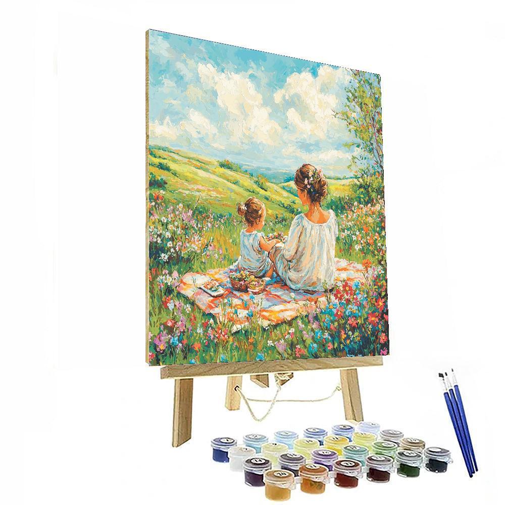 Moments In The Meadow Number Painting