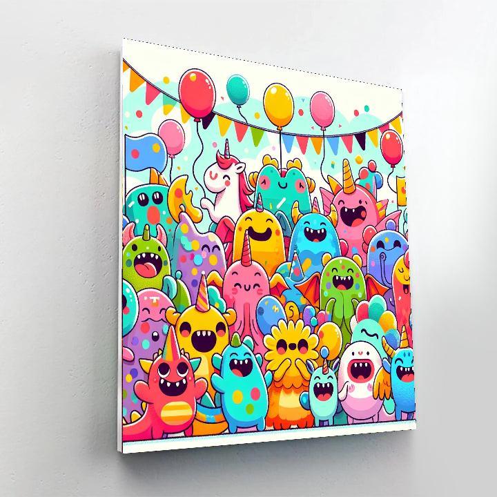 Fantastic Creature Parade Painting By Numbers Kit