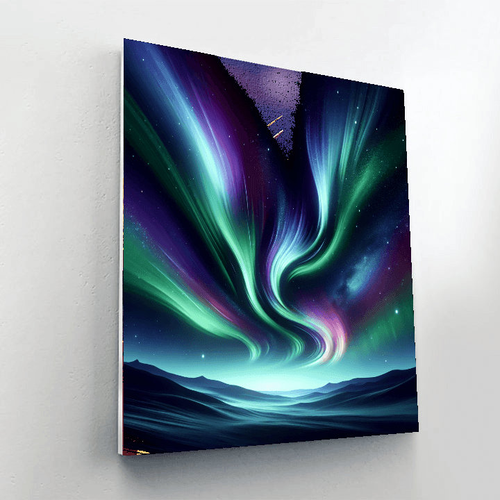 Aurora Harmony Paint By Numbers Art