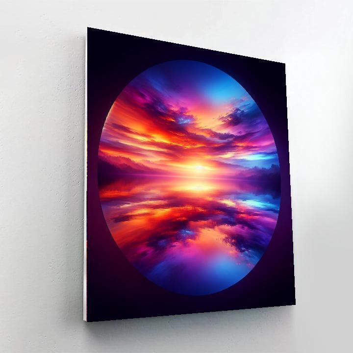 Ethereal Sunset Dreams Paint By Numbers Kits