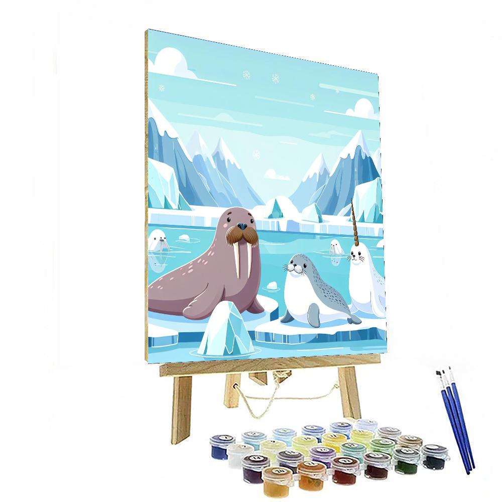 Arctic Escape Painting Number Kit
