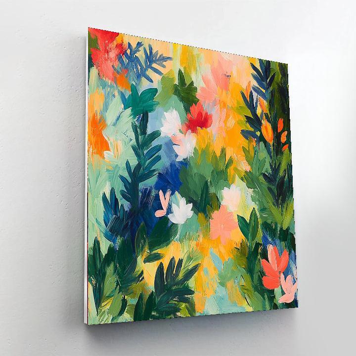 Frida Kahlo Inspired Garden Of Emotional Resilience  Paint By Numbers Art