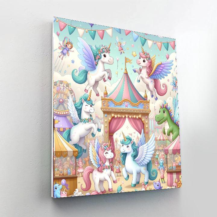 Fantasy Creature Fair Paint By Number