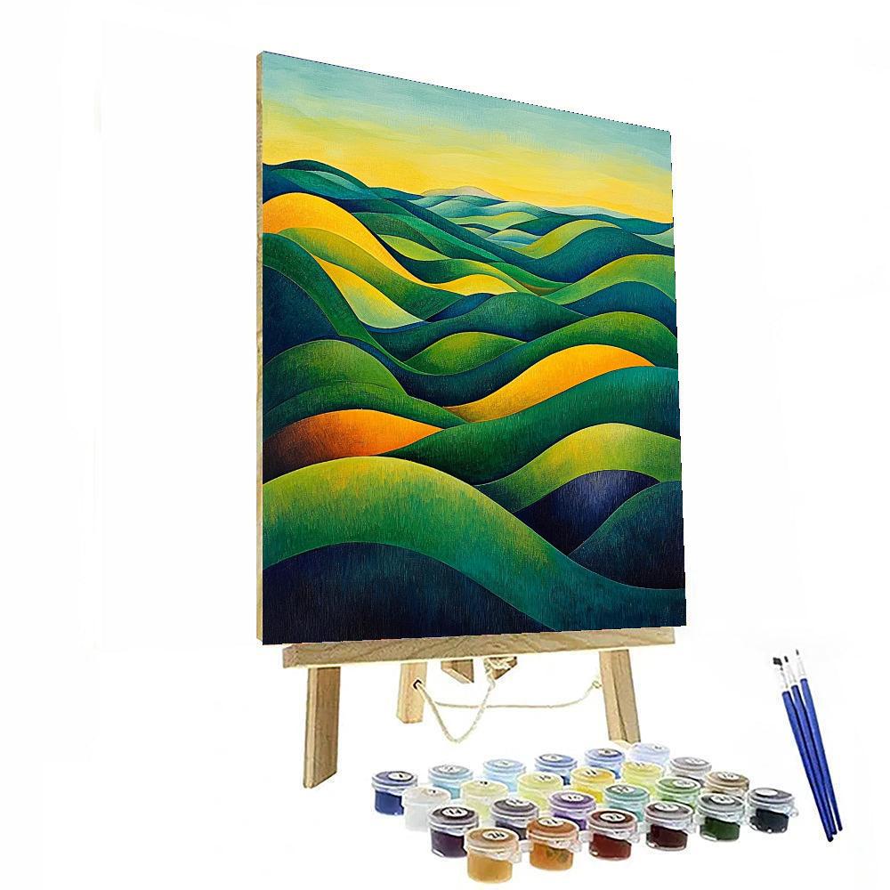 Frida Kahlo Inspired The Essence Of Nature  Numbered Painting Kits