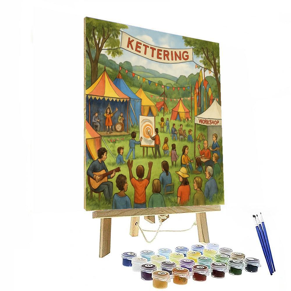 Greenbelt Festival - Kettering, England Painting Number Kit
