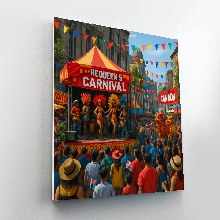 The Queen's Carnival - Canada DIY Paint By Numbers