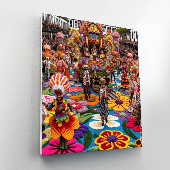 Festa Da Flor Paint By Numbers