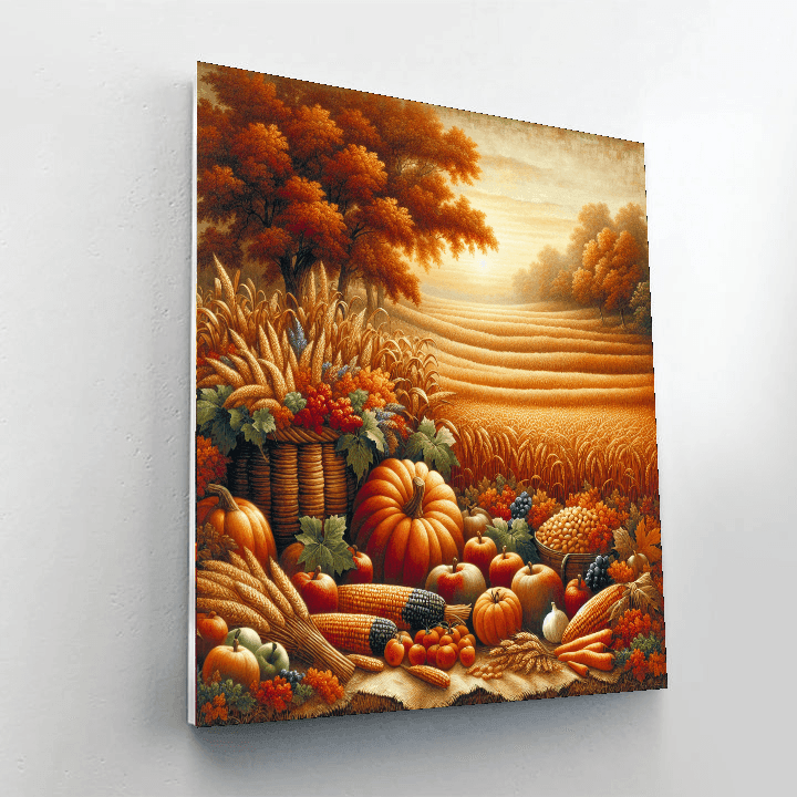Harvest Melody Painting By Numbers Kit