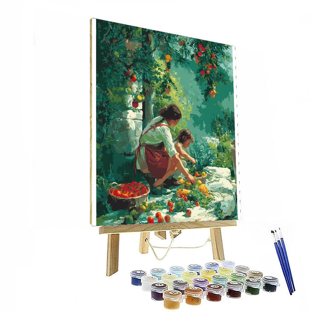 Harvest Time With Mom Paint By Numbers Kits