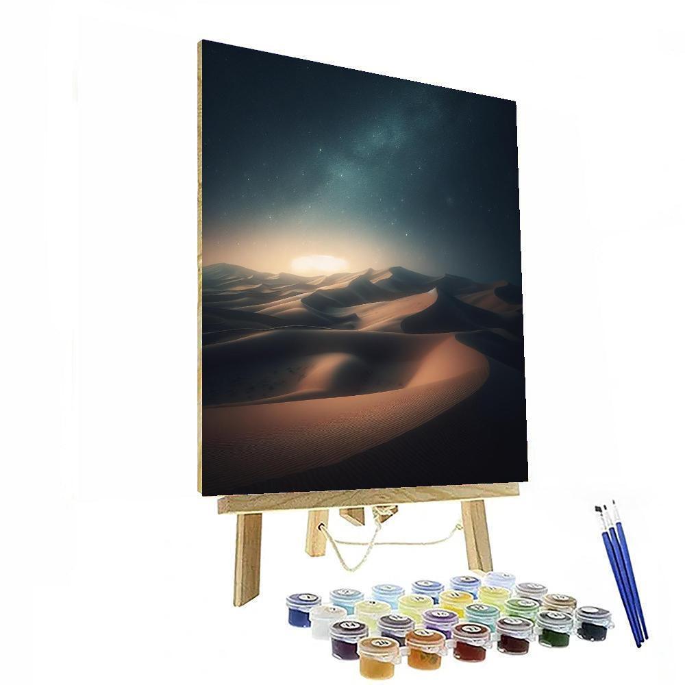 Starry Desert Dreams Paint By Numbers Kits