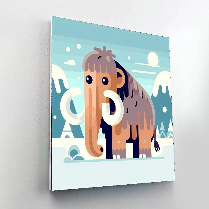 Ice Age Adventure Quest Painting Number Kit