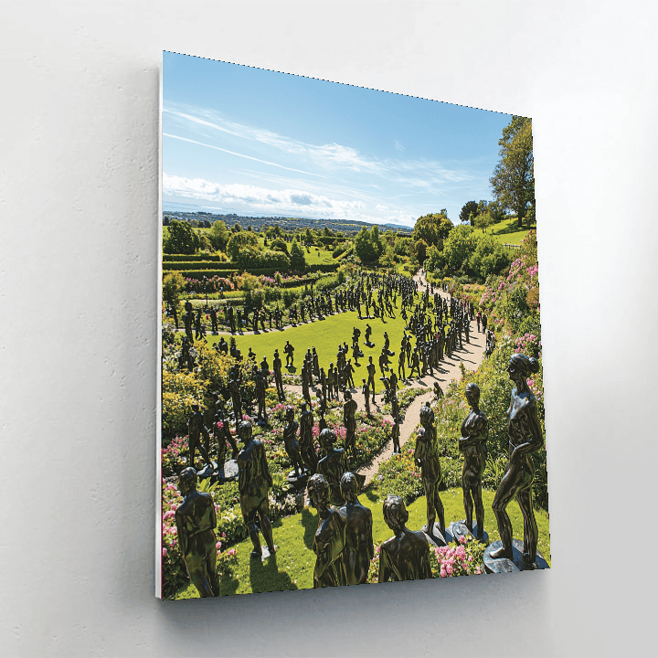 Vigeland Sculpture Park Numbered Painting Kits