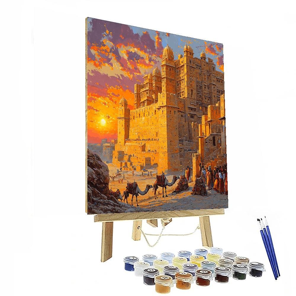 Jaisalmer Fort Numbered Painting Kits