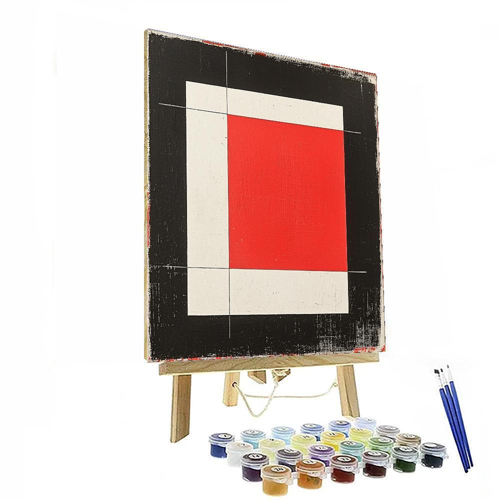 Kazimir Malevich Inspired Visual Clarity  Paint By Color