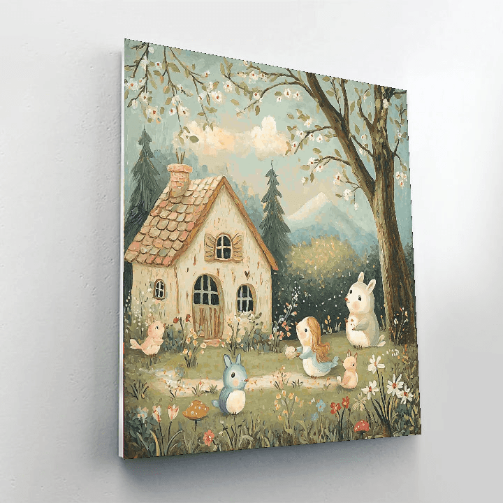 Beatrix Potter Inspired Tales Of The Forest  Paint By Color